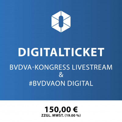 Digitalticket 2022 (Rückblick BVDVA-Kongress & #bvdvaON)